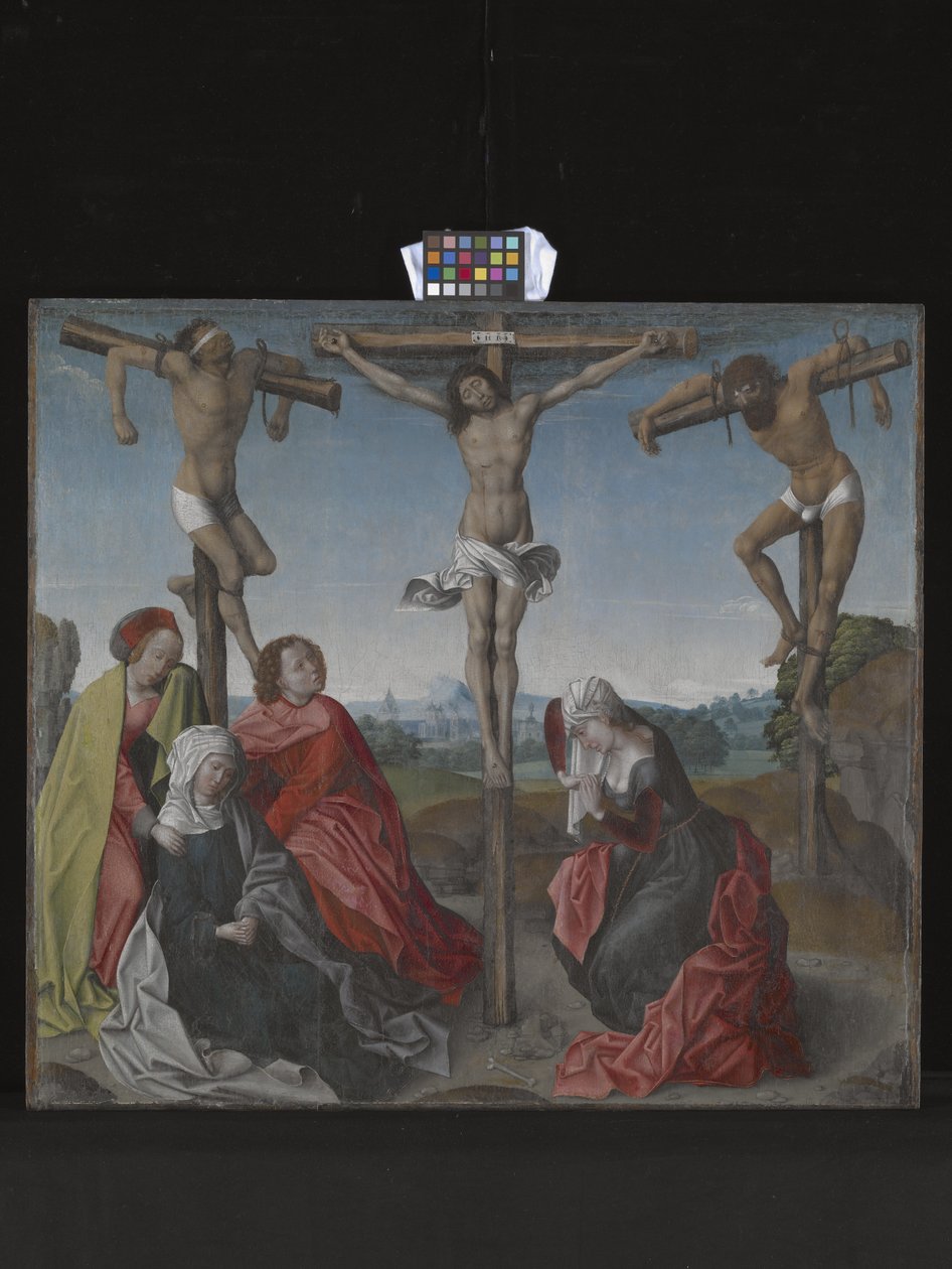 Korsfestelse (olje på tre) av Rogier van der Weyden