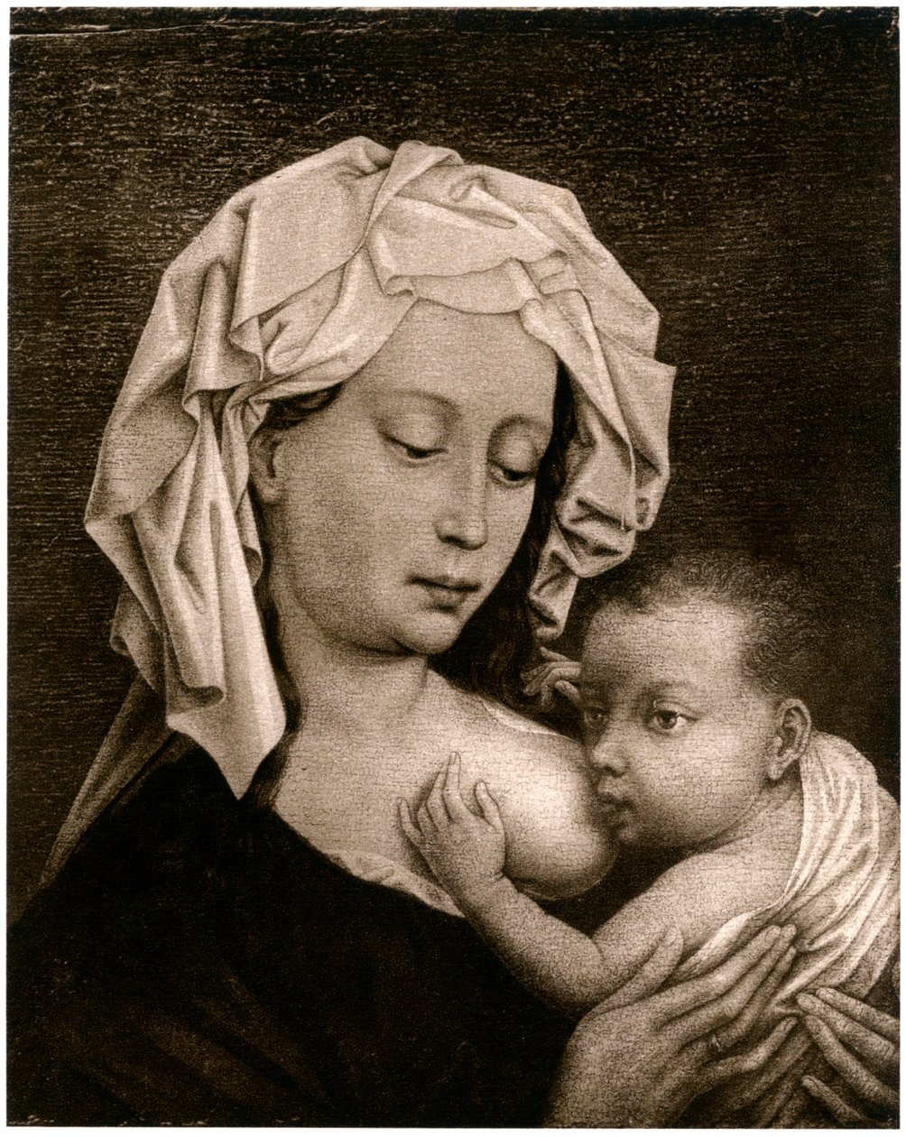 Madonna og barn, 1927 av Rogier van der Weyden