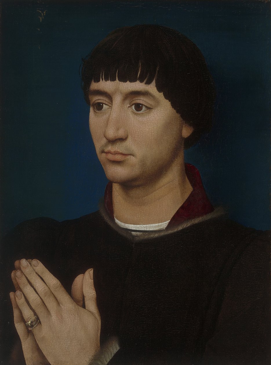 Portrett av Jean Gros, 1460-64 av Rogier van der Weyden