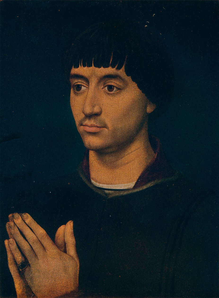 Portrett av Jean Gros, c1460 av Rogier van der Weyden