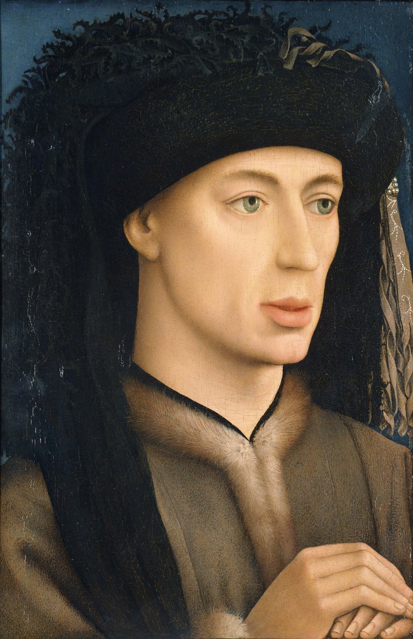 Portrett av en mann, 1430 av Rogier van der, Weyden