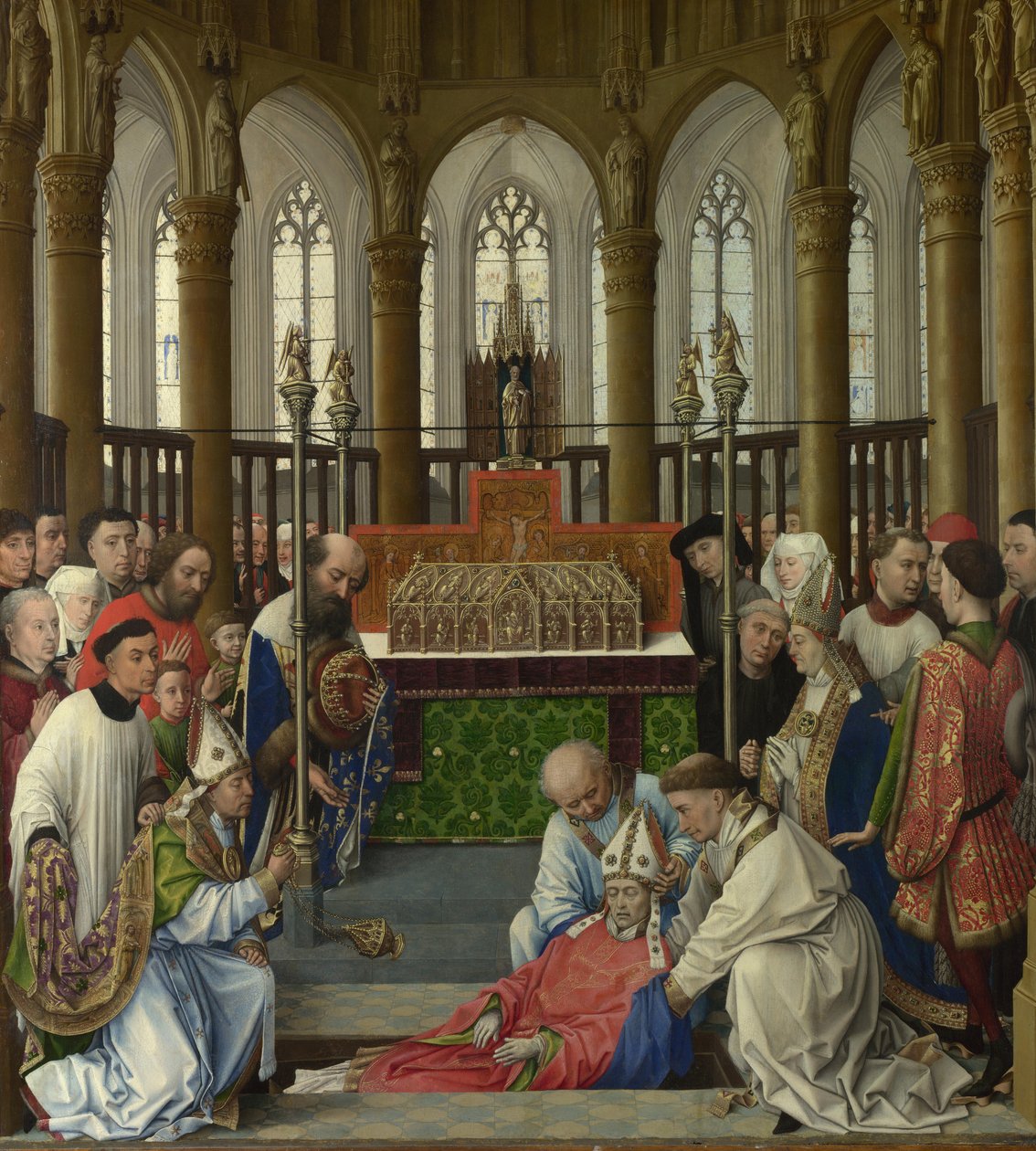 Exhumation of Saint Hubert, 1430-tallet av Rogier van der Weyden