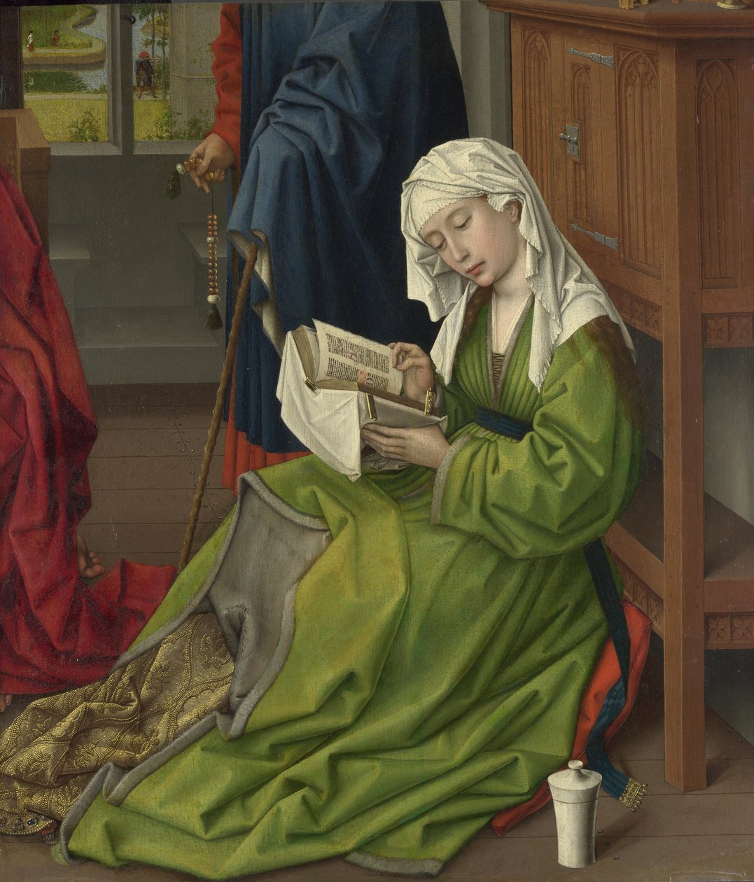 Magdalene-lesingen, før 1438 (olje på panel) av Rogier van der Weyden
