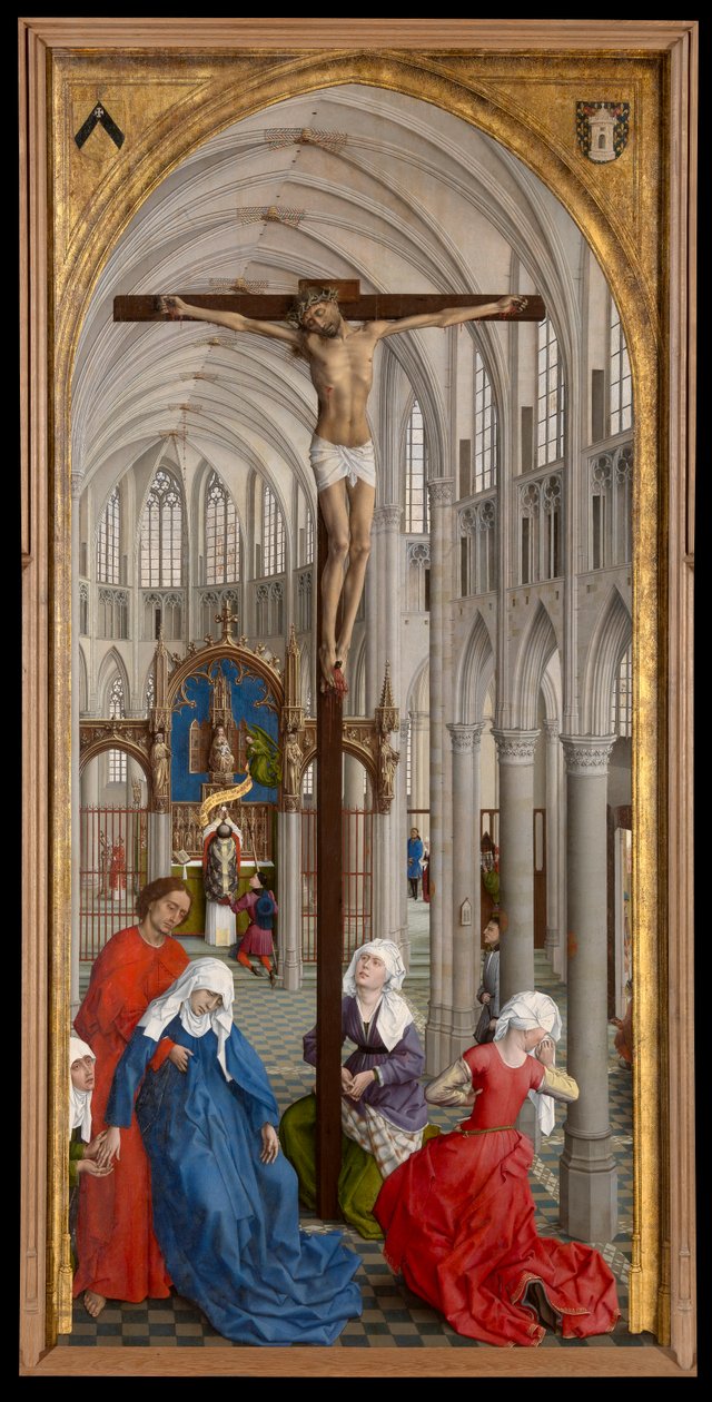 De syv sakramenter (olje på panel) av Rogier van der Weyden