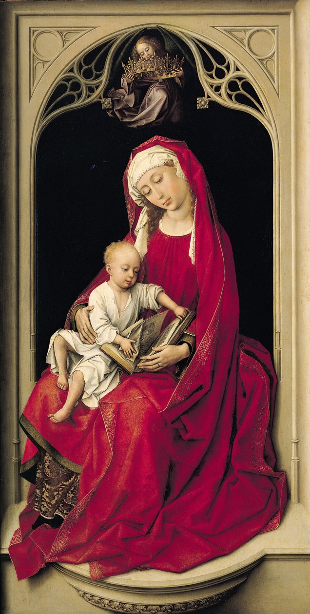 Jomfru og barn av Rogier van der Weyden