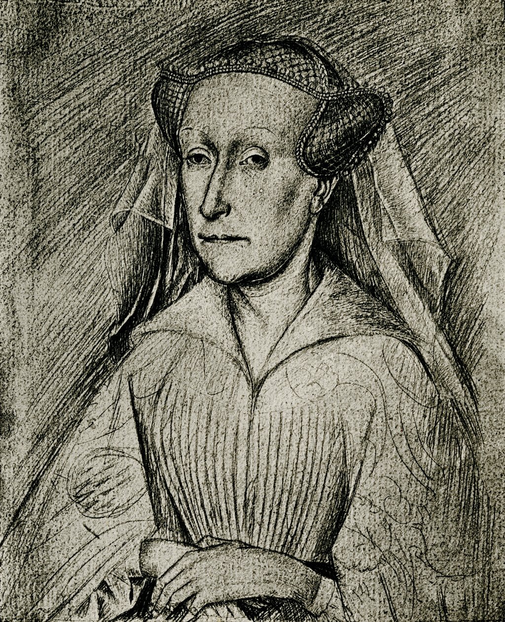 Konen til kunstneren av Rogier van der Weyden