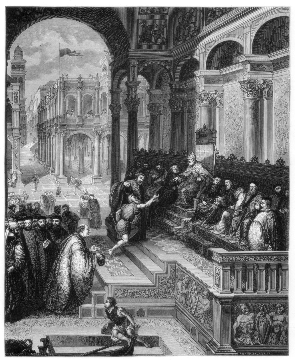 Presentasjonen av ringen, 1534 1870 av Roland Brunier