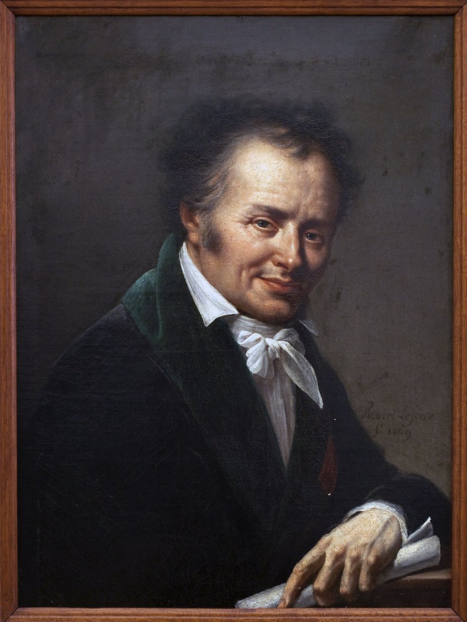 Portrett av Dominique Vivant Denon (1747-1825). Maleri av Roland Lefevre (1755-1830), Olje på lerret av Roland Lefevre