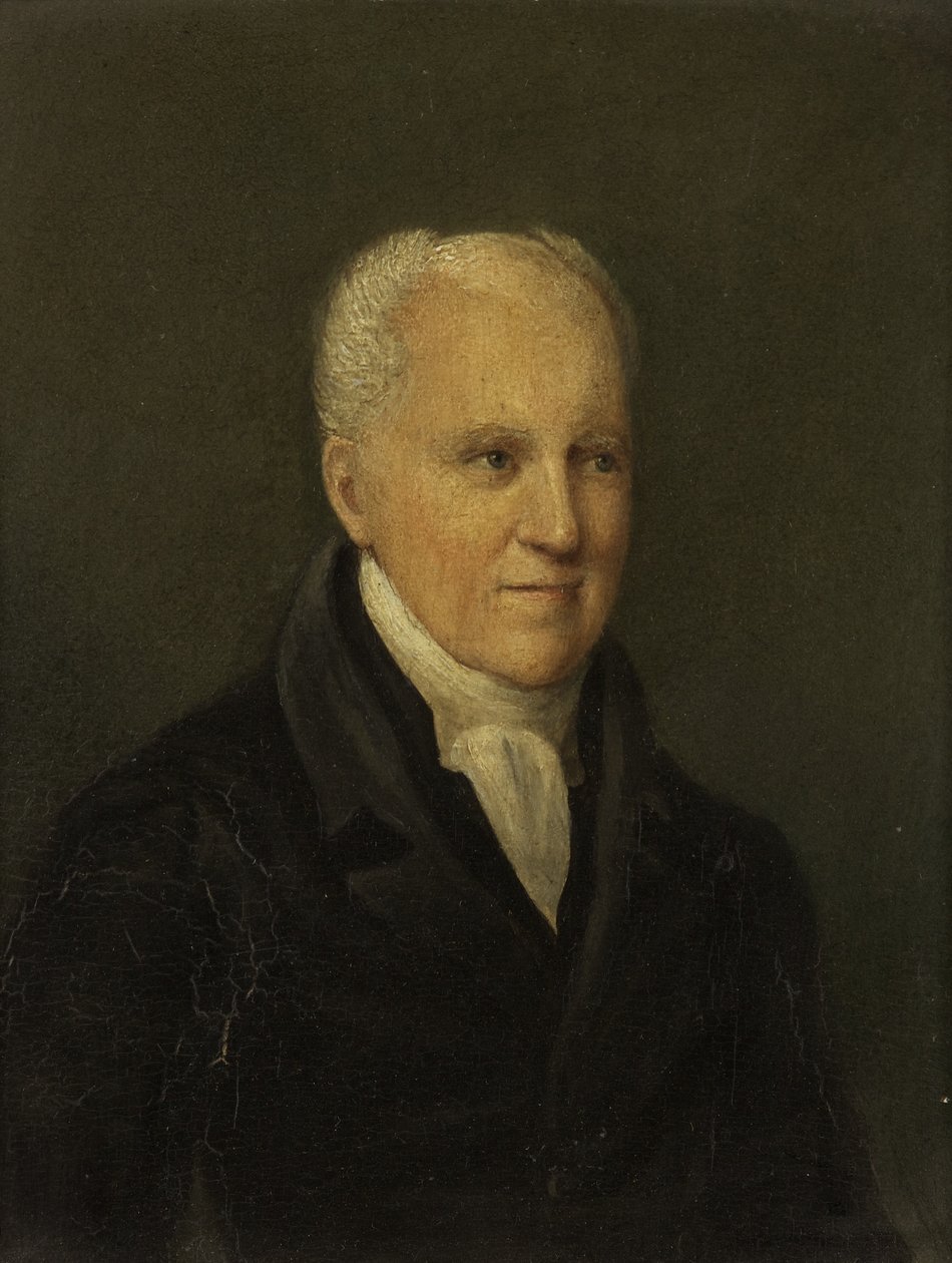 Rev. George Crabbe (olje på panel) av Rolinda Sharples