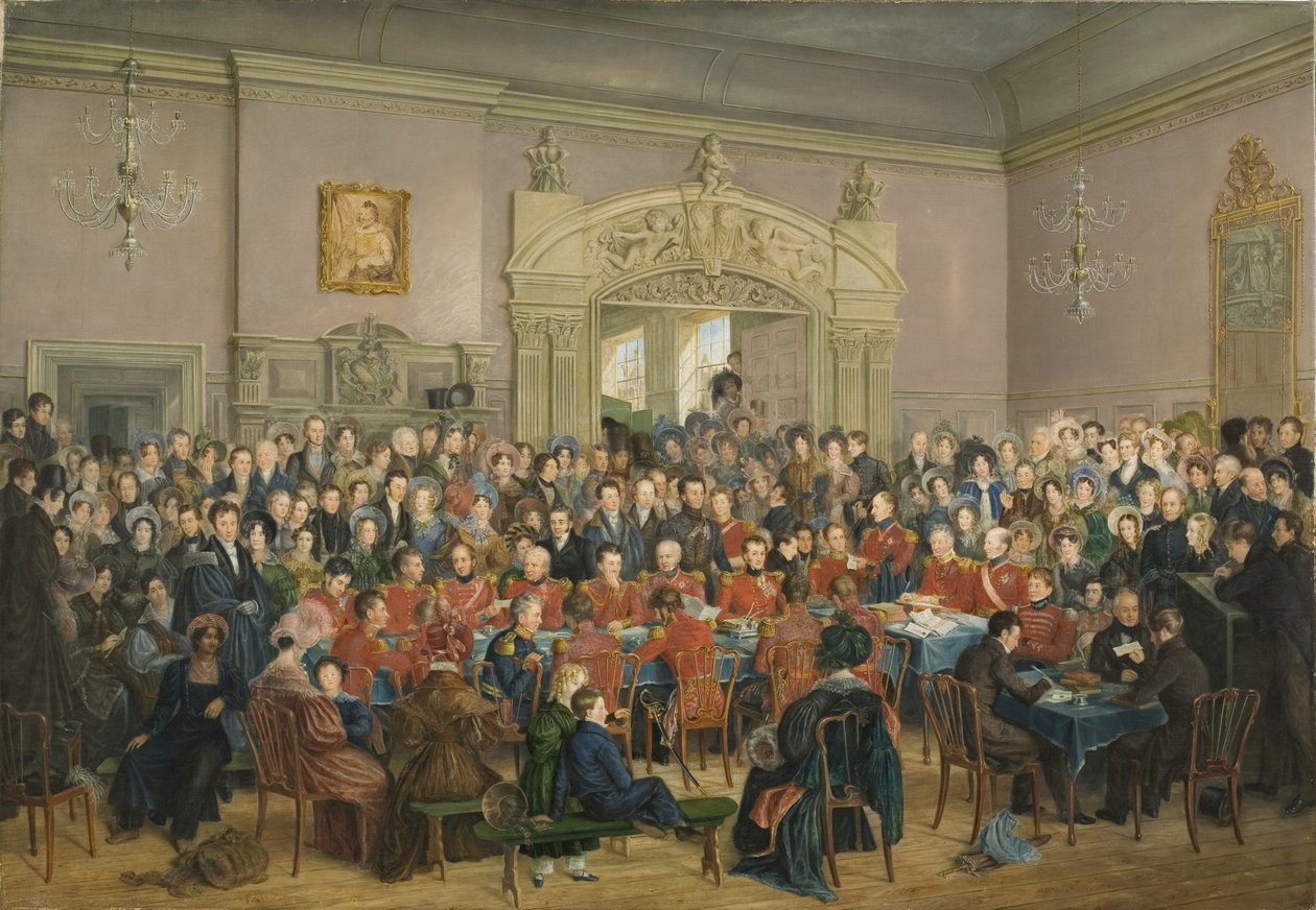 Rettssaken mot oberst Brereton, 1834 av Rolinda Sharples
