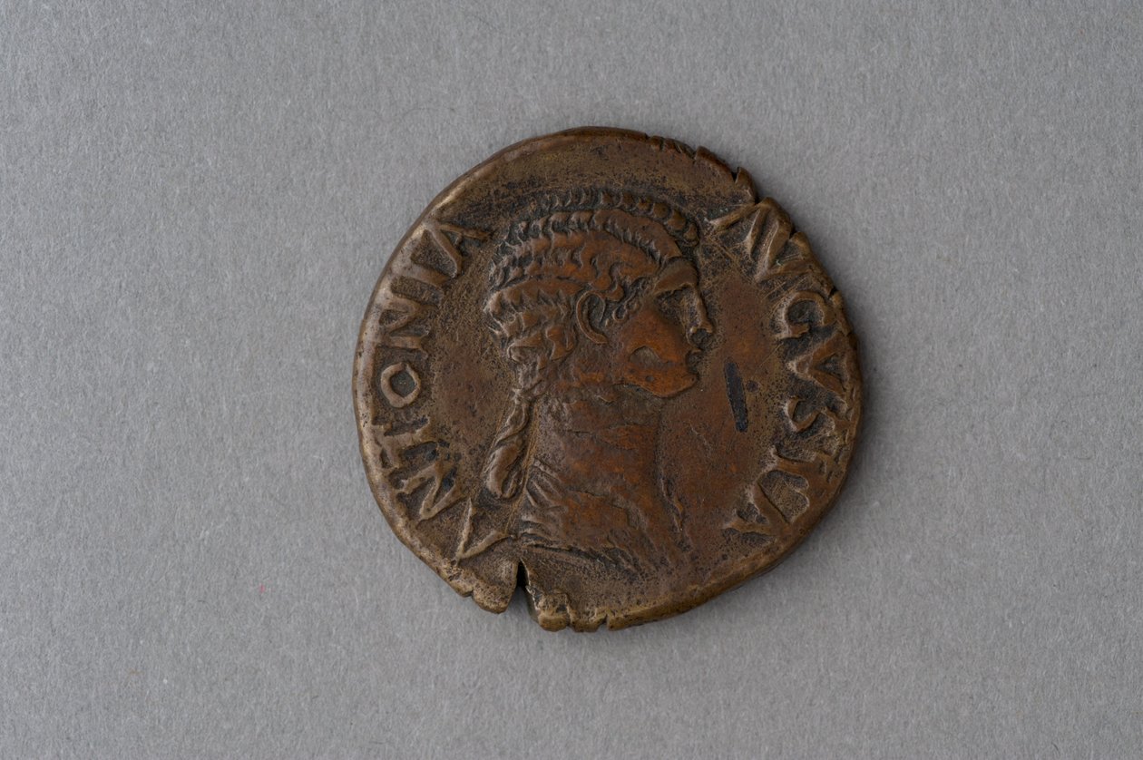 Som mynt av Antonia (bronse) av Roman