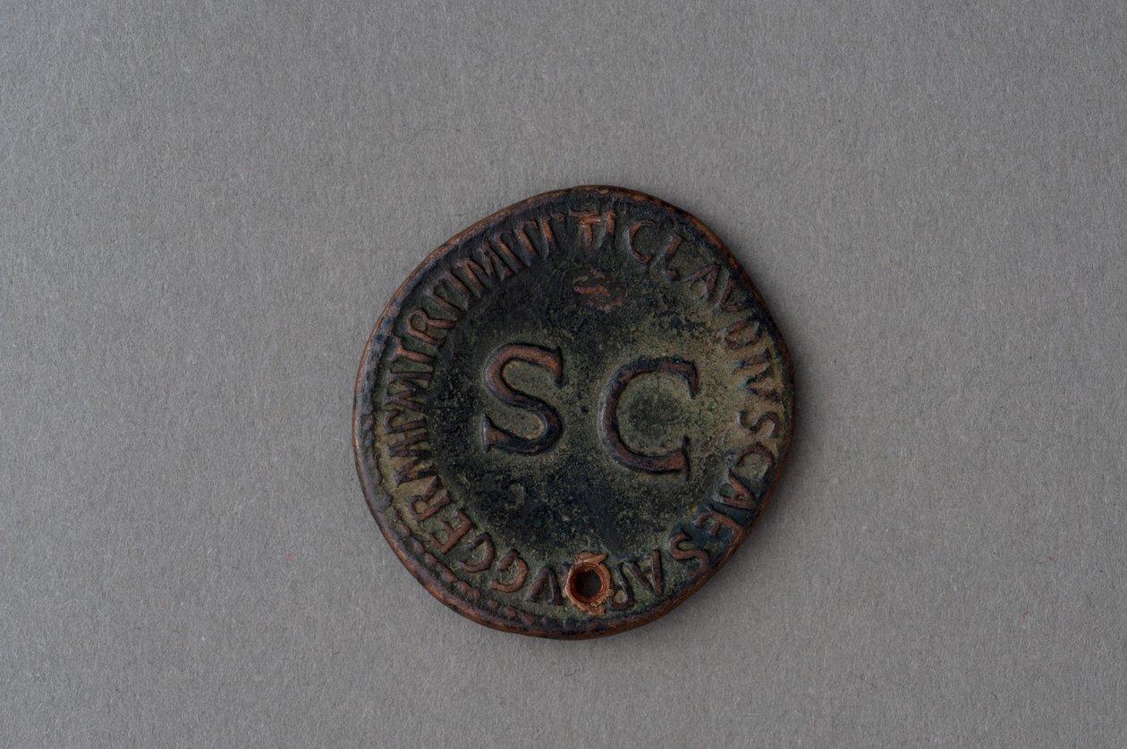 Som mynt av Germanicus (bronse) av Roman