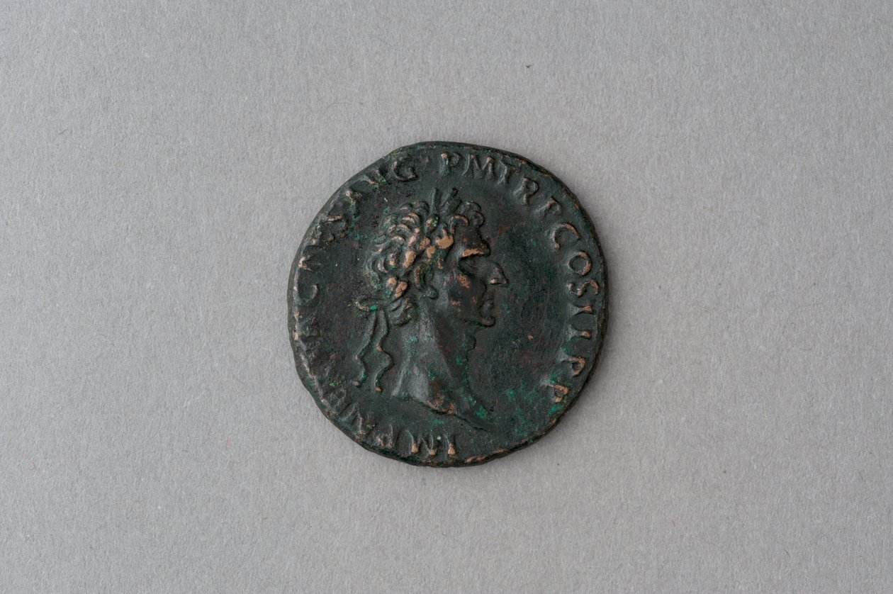 Som mynt av Nerva (bronse) av Roman