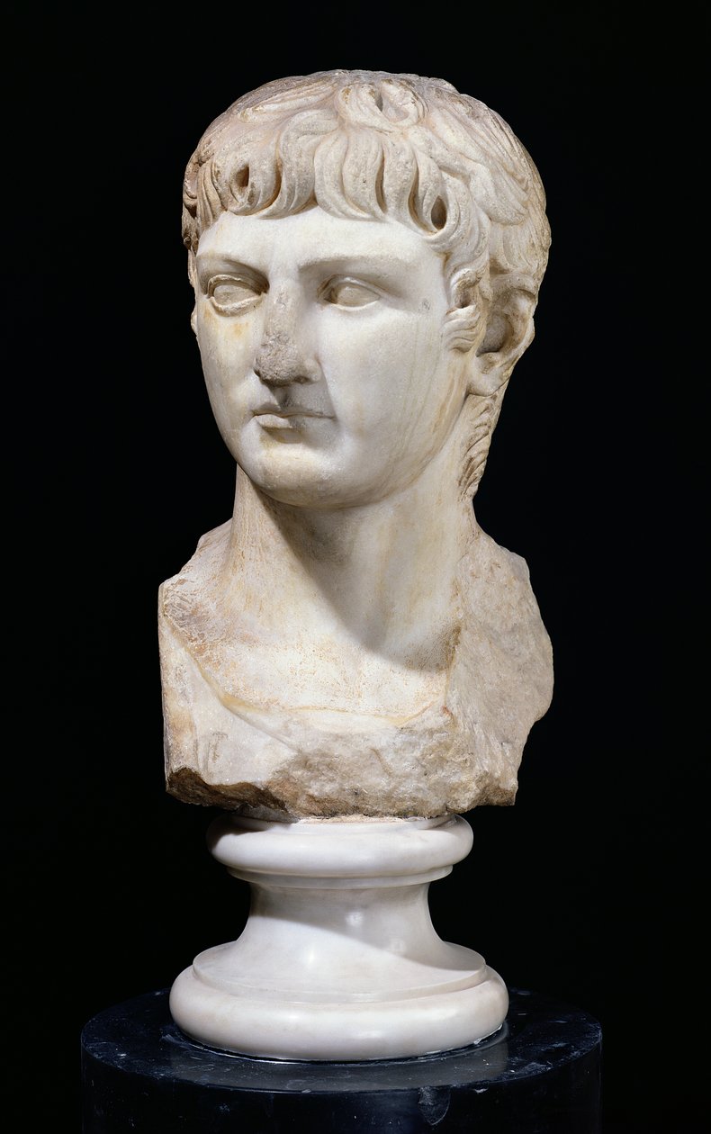 Byste av Germanicus (16 f.Kr.-19 e.Kr.) av Roman