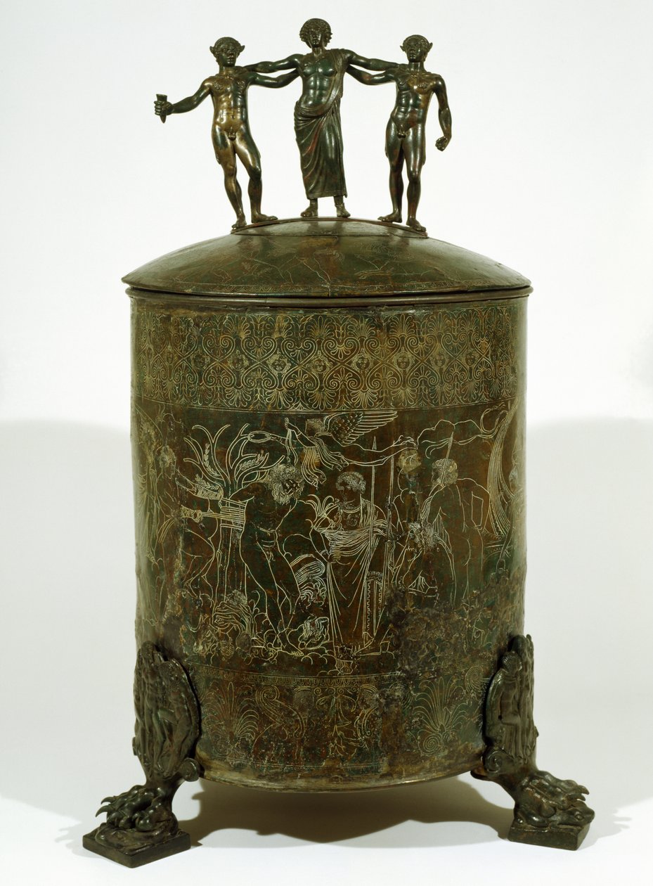 Cista Fioroni, Palestrina (bronse) av Roman
