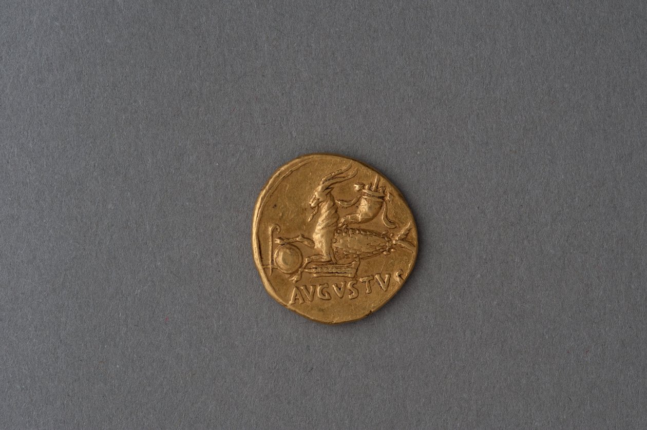 Mynt av Augustus (gull) av Roman