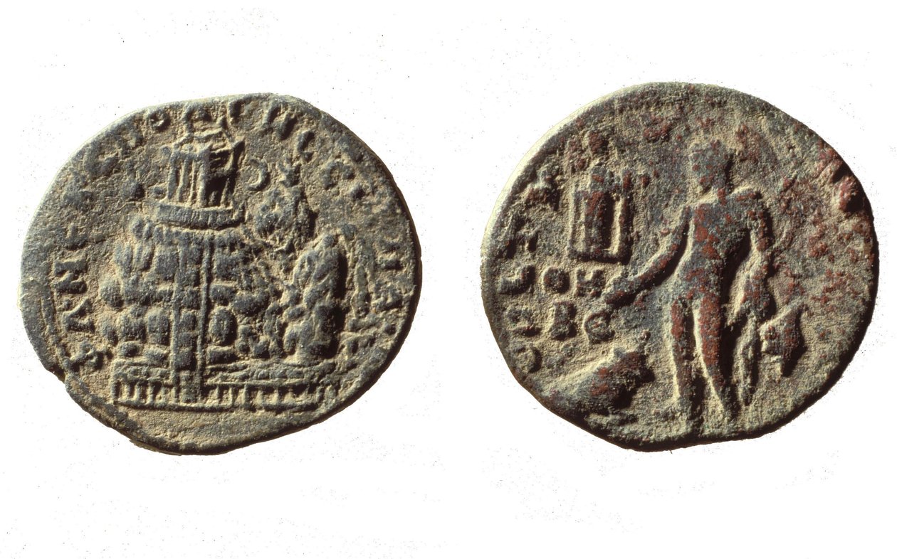 Mynter av Macrinus, 217 (metall) av Roman