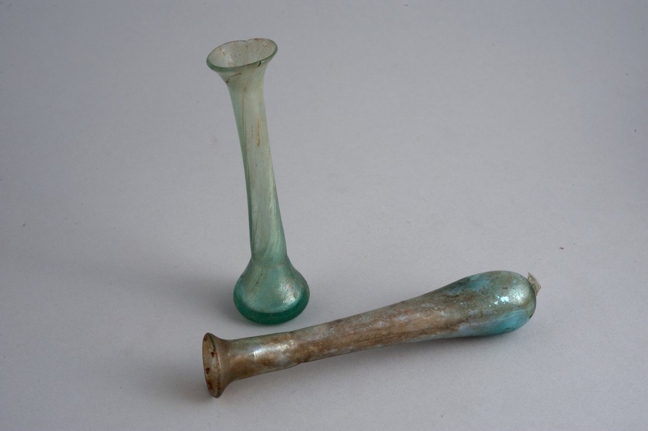 Koniske og rørformede kolber (glass) av Roman