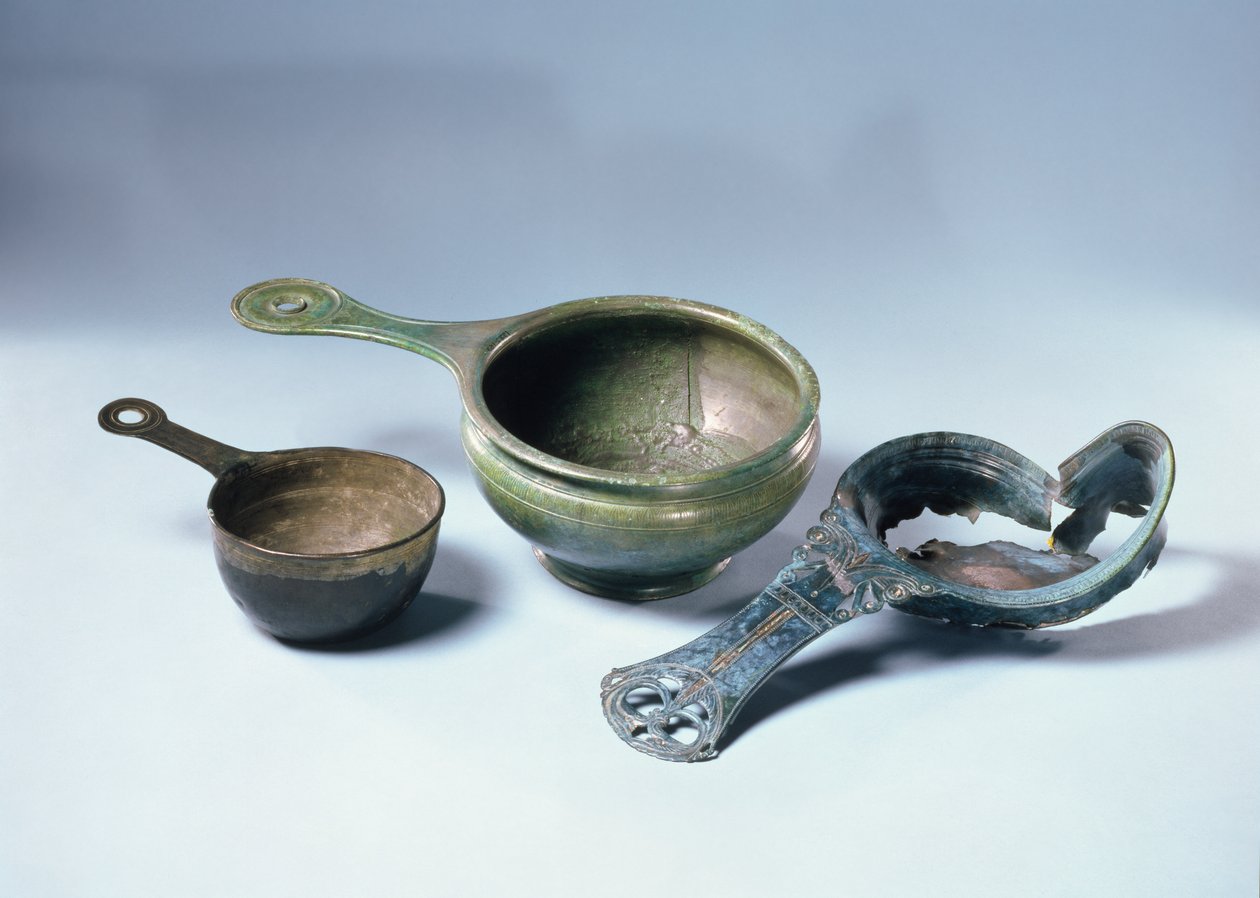 Matlagingsutstyr, (bronse) av Roman