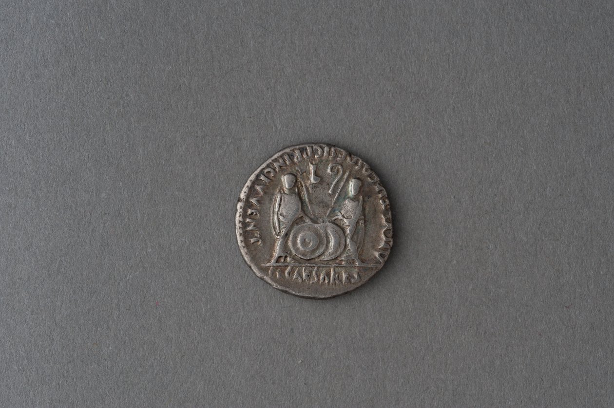 Denarius av Augustus (sølv) av Roman