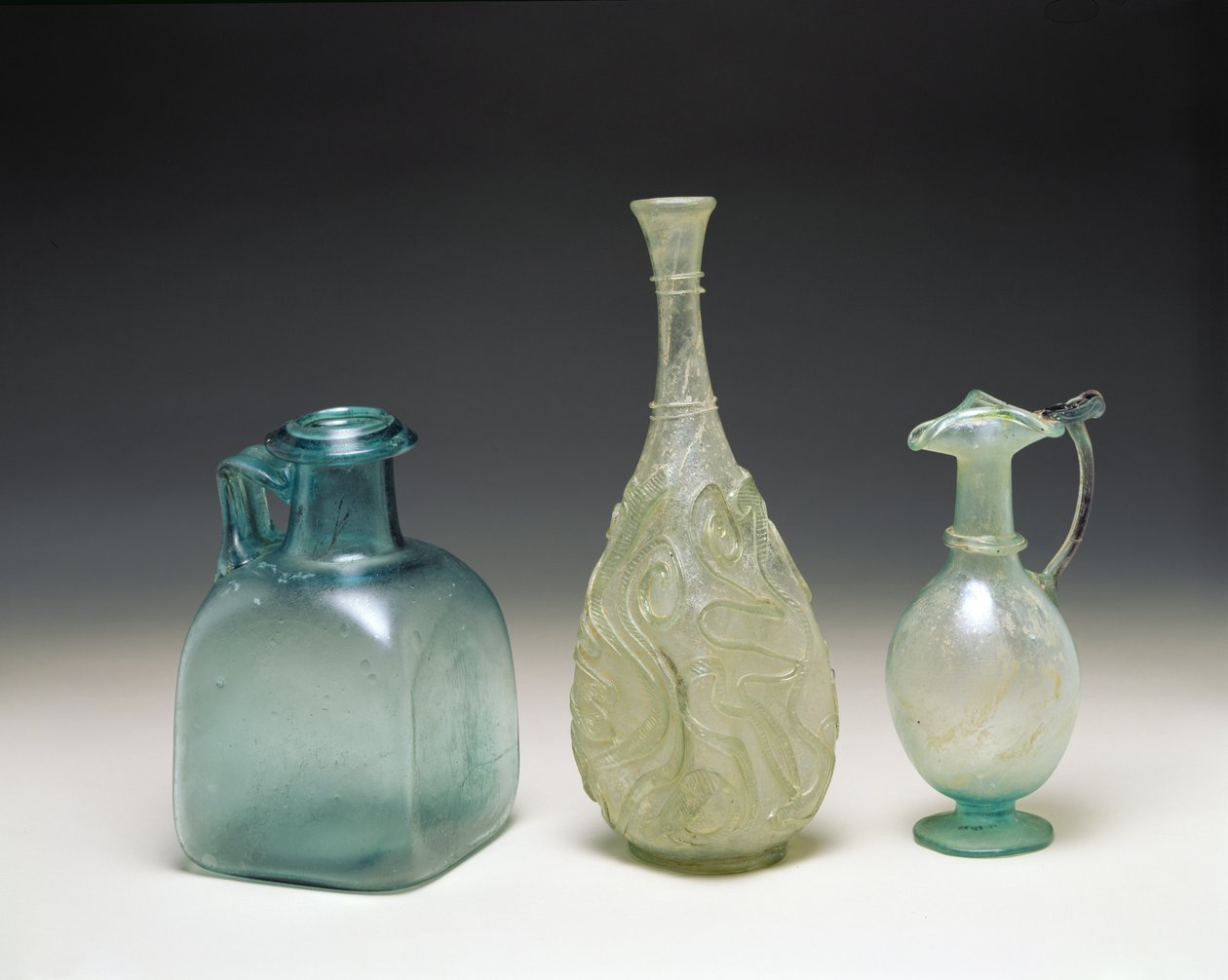 Fartøyer fra østlige Middelhavet, 2.-4. århundre e.Kr. (glass) (se også 282738) av Roman