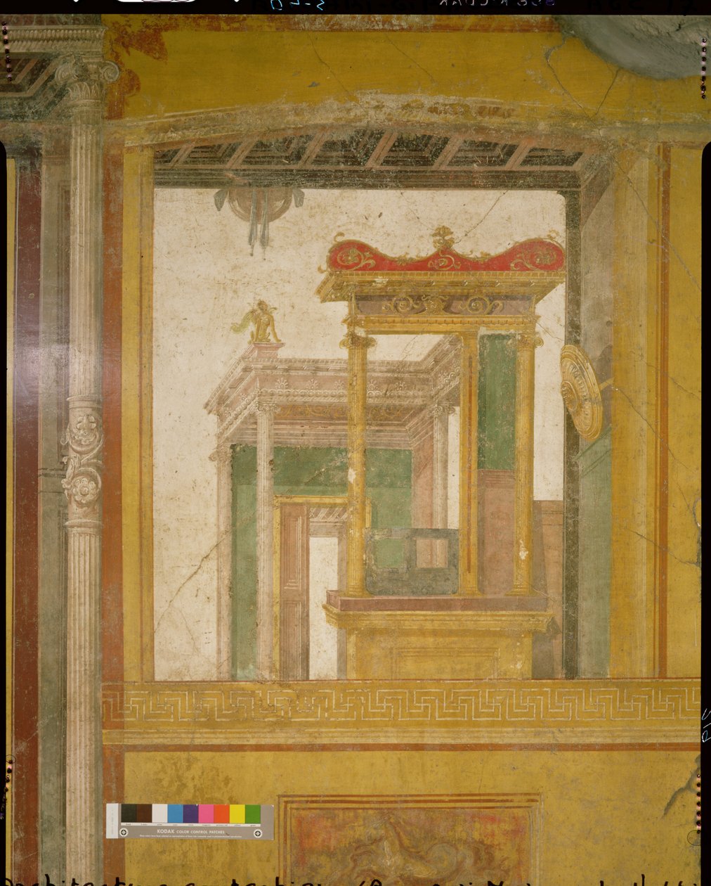Fantastisk arkitektur, fra Casa dei Vettii (Huset til Vettii) ca. 50-79 e.Kr. av Roman