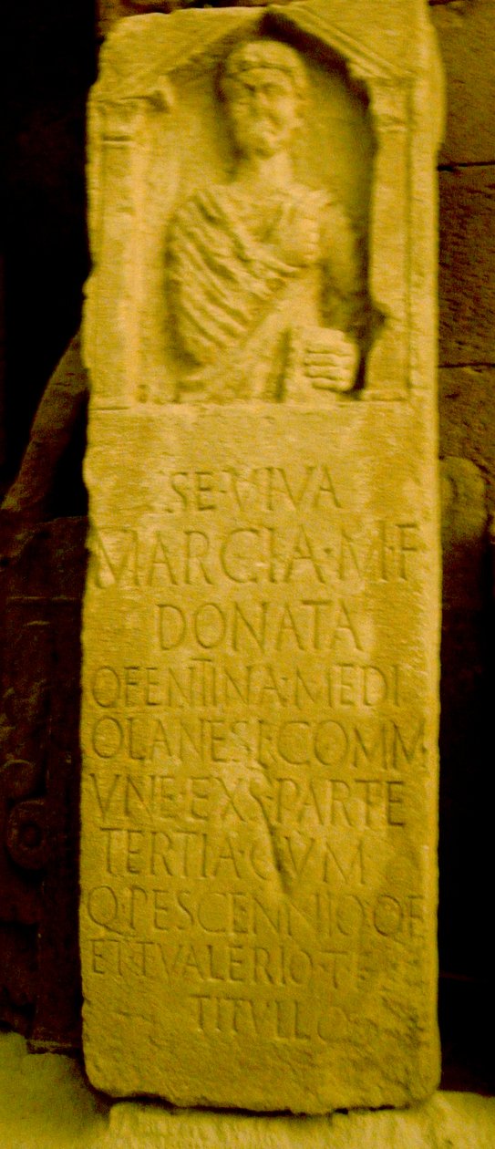 Gravmonument, ca. 1. århundre av Roman