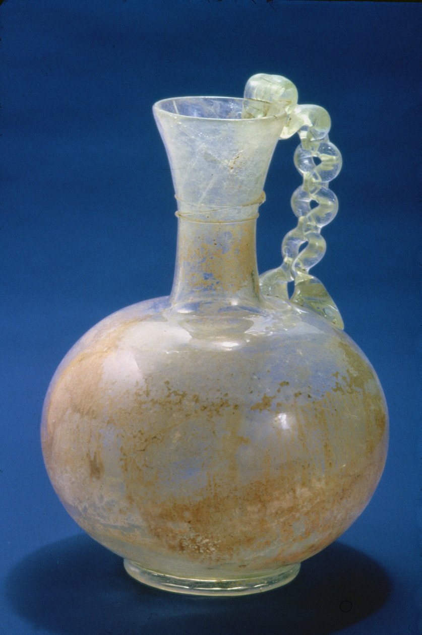 Glasskanne, romersk, 3. århundre (glass) av Roman