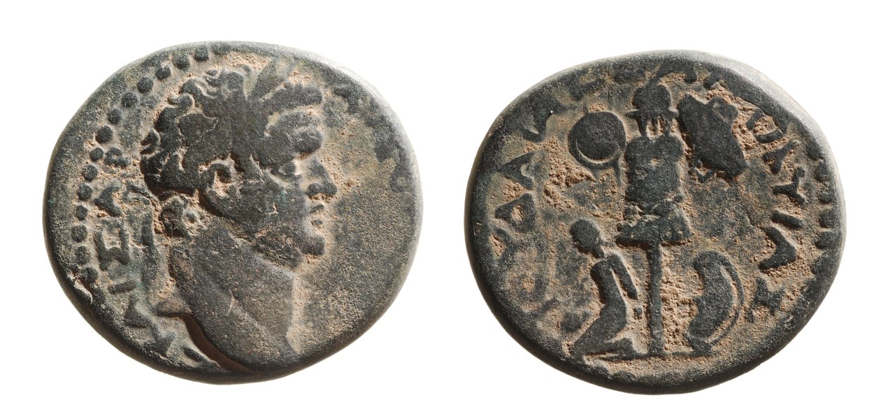 Judea Capta, Titus-mynt (metall) av Roman