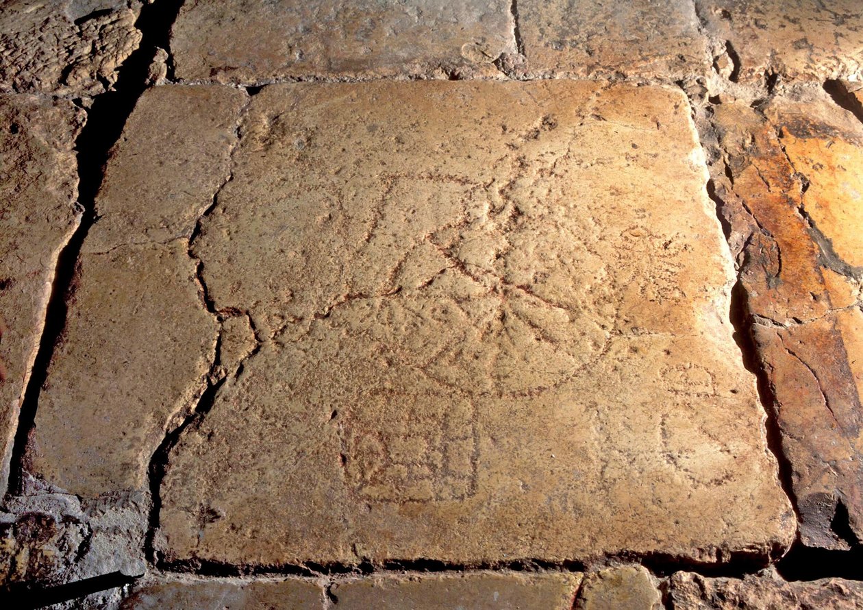 Lithostrotos, det gamle romerske fortauet av Roman