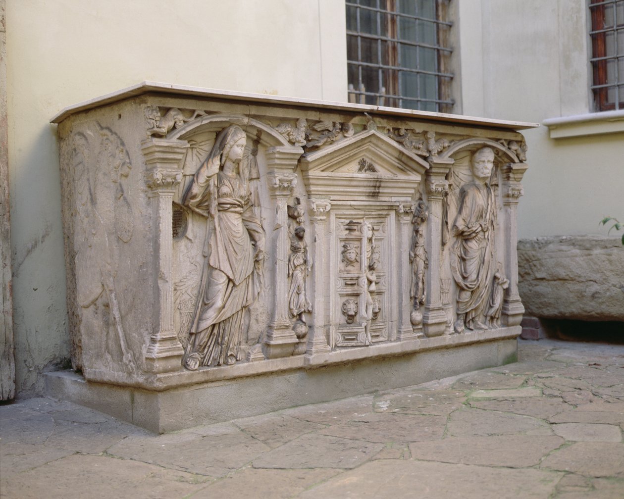 Romersk sarkofag (marmor) av Roman