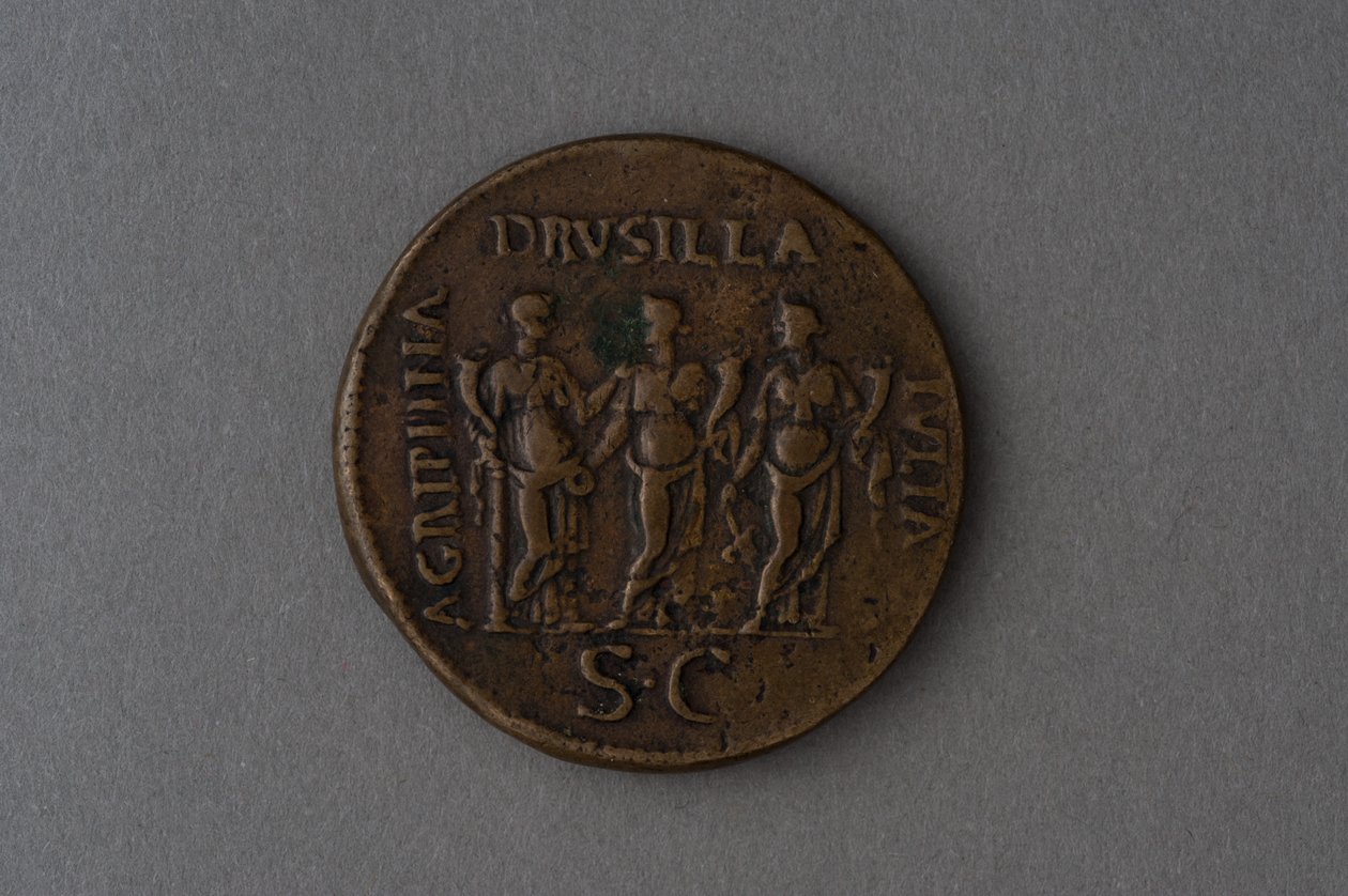 Sestertius av Caligula (bronse) av Roman