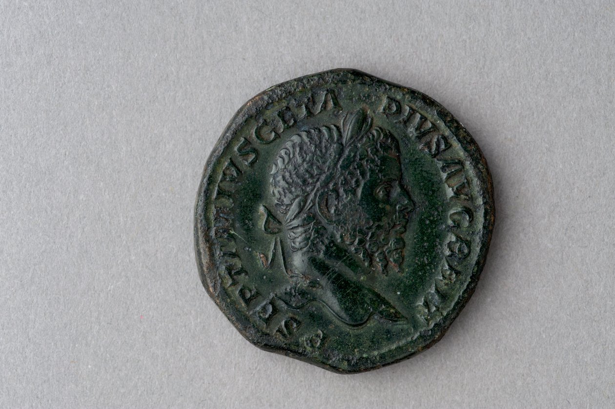 Sestertius av Geta (bronse) av Roman