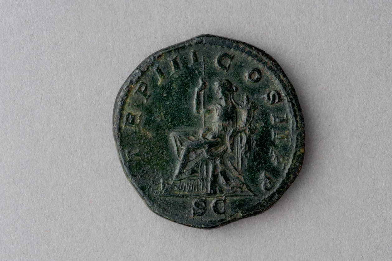 Sestertius av Geta (bronse) av Roman
