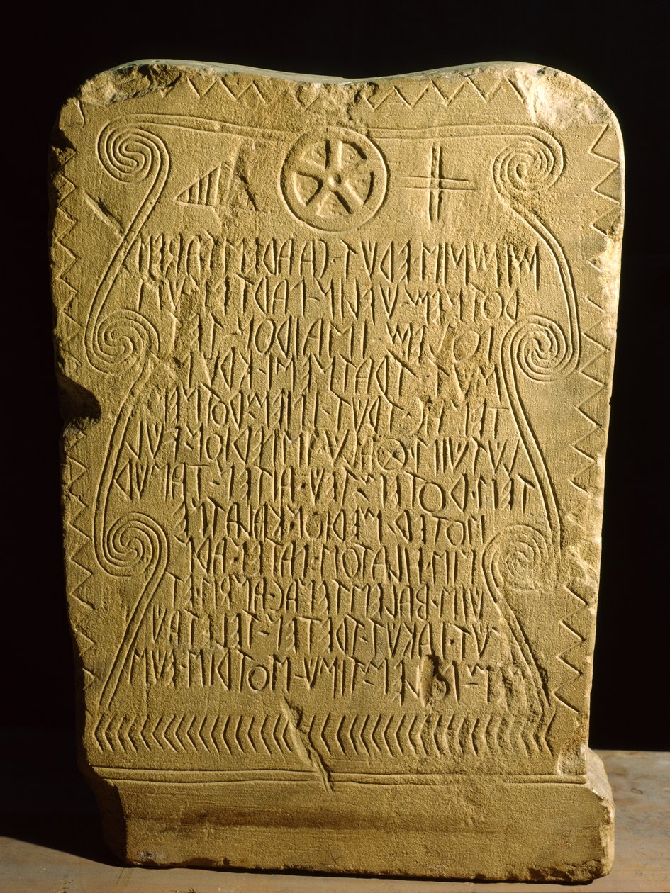 Stela, fra Novario (sandstein) av Roman
