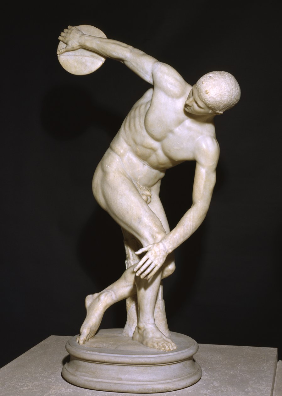 Lancellotti Discobolus (marmor) av Roman