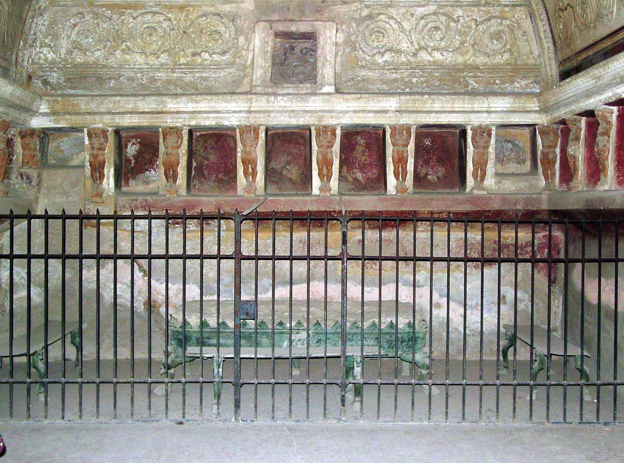 Tepidariumet til Forum thermae av Roman