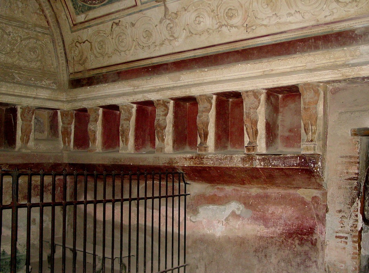 Tepidariumet til Forum thermae av Roman