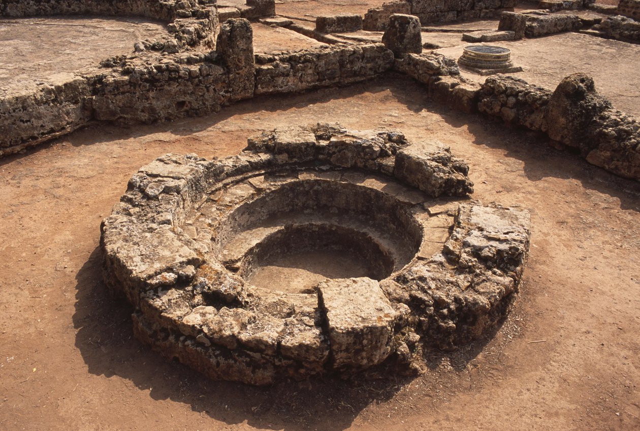Dåpskapellet av Roman Imperial Period