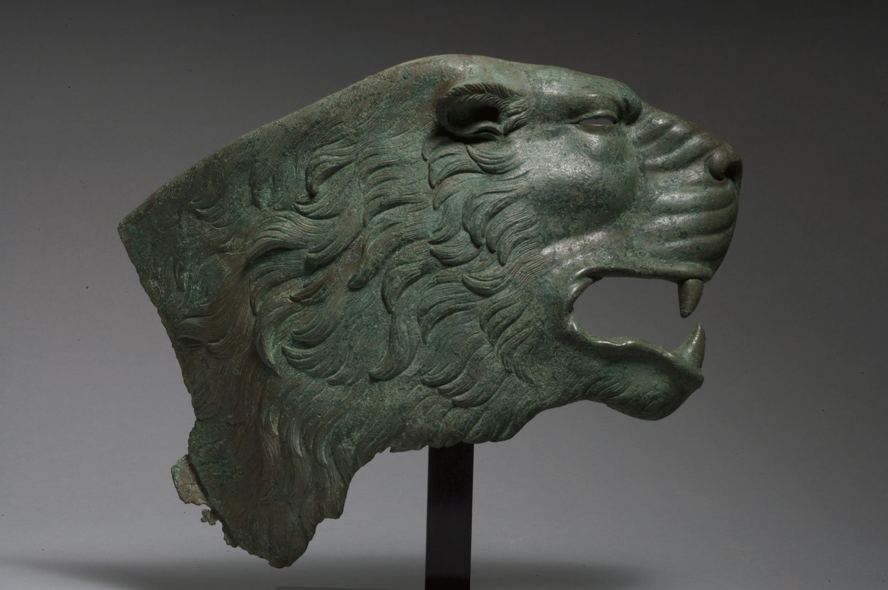 Løveskinn (bronse) av Roman Imperial Period