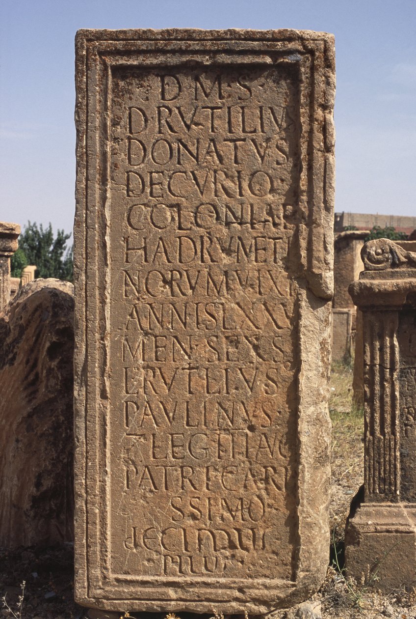 Stela av Roman Imperial Period