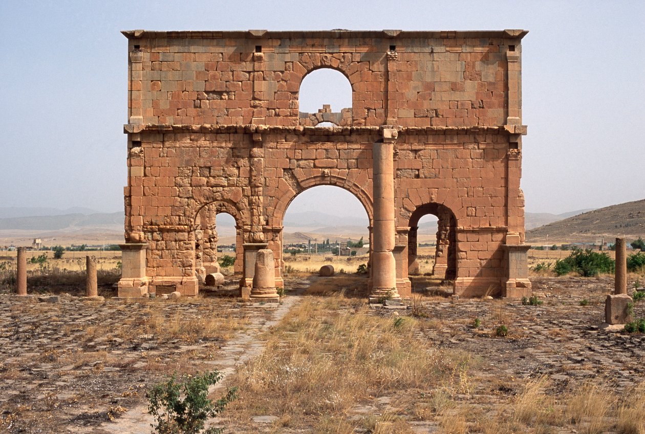 Utsikt over pretoriet av Roman Imperial Period