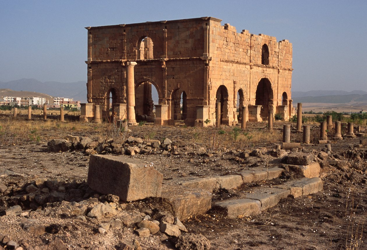 Utsikt over pretoriet av Roman Imperial Period
