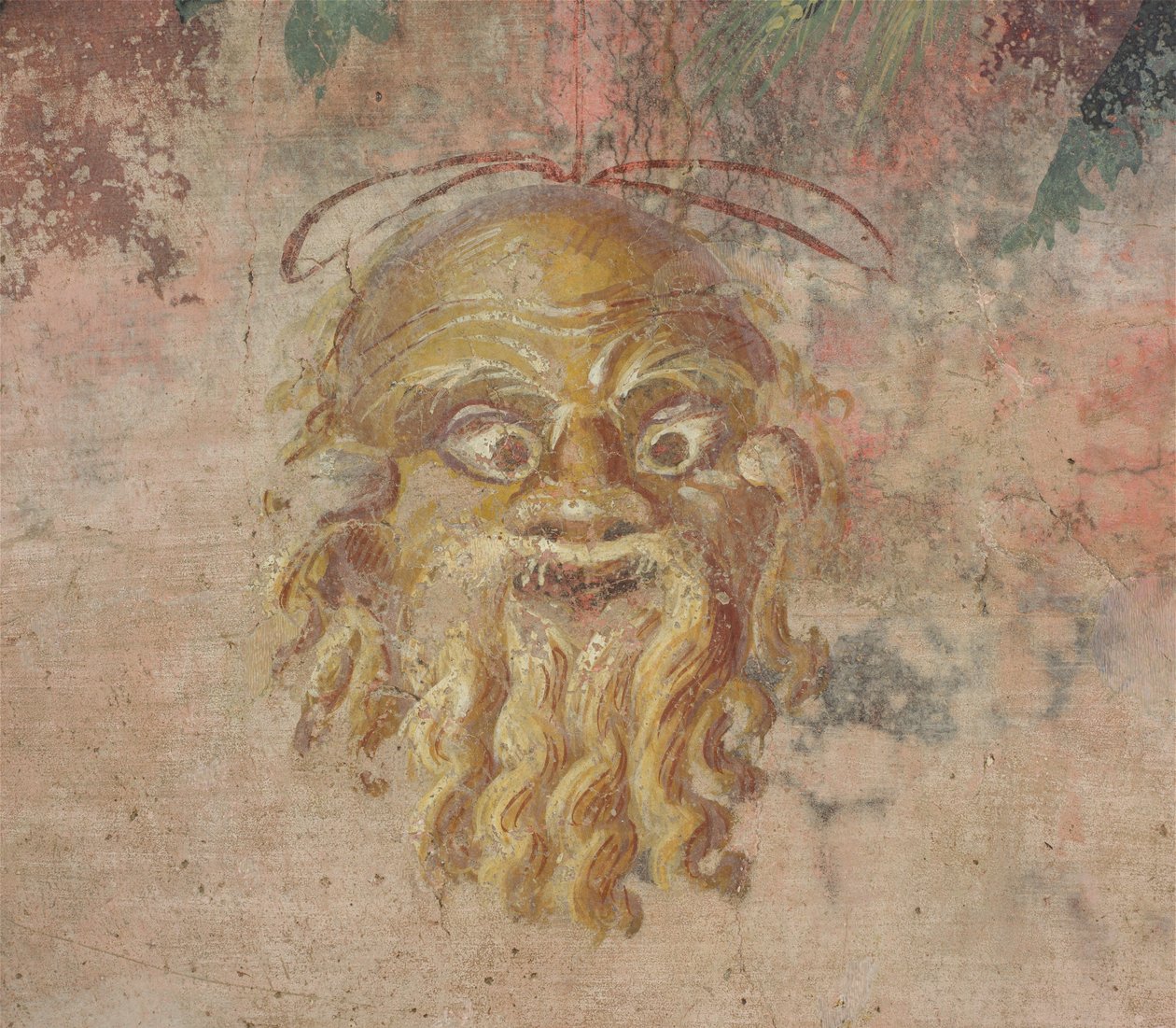 Veggmaleri fra exedra av en villa i Boscoreale, ca. 50–40 f.Kr. av Roman Republican Period