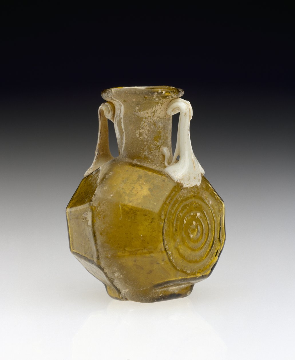 Tønneformet kolbe, AD 1-100 (glass) av Roman
