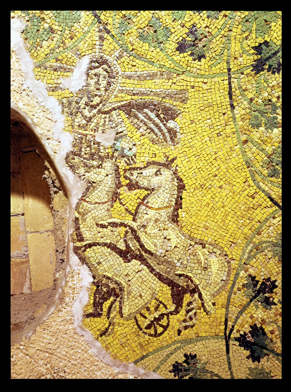 Christ Helios, fra den førkonstantinske nekropolis under St. Peters (mosaikk) av Roman