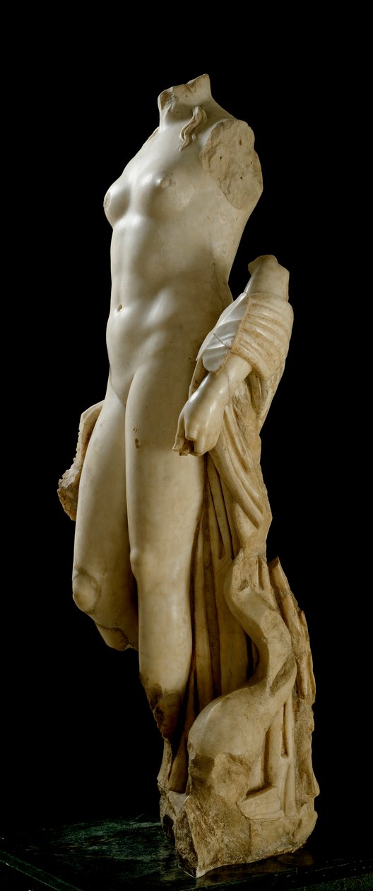 Diana, 2. århundre (marmorskulptur) av Roman