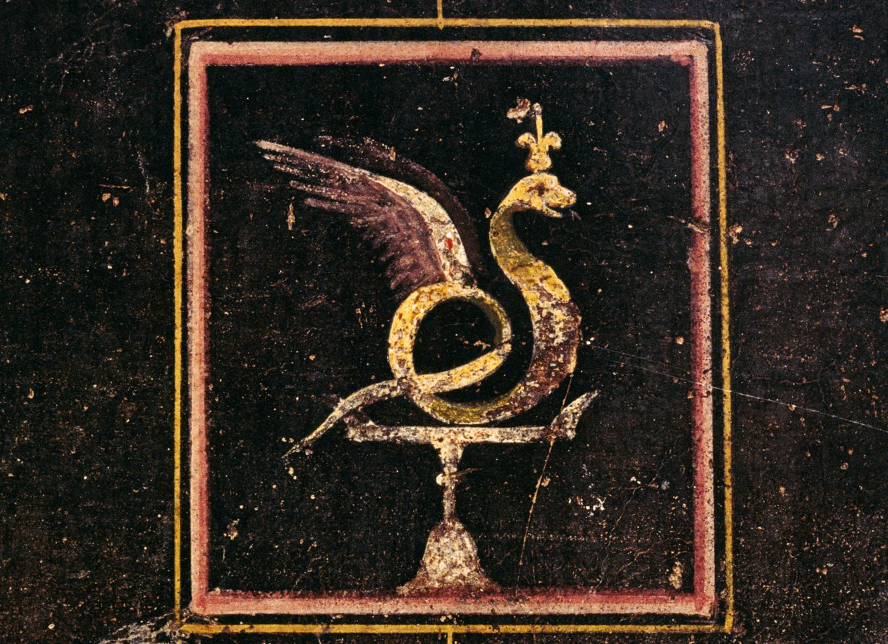 Fresker fra Villa Dei Mysteri av Roman