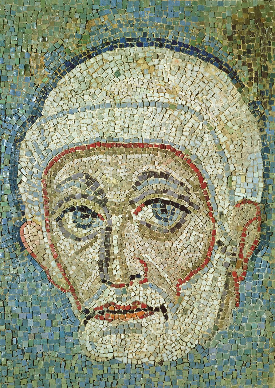 Hode (mosaikk) av Roman