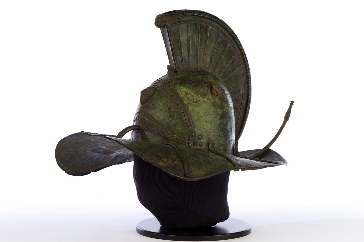 Hjelm for en gladiator (bronse) av Roman